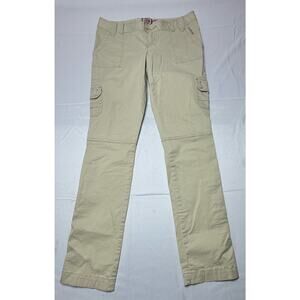 Juicy Couture Women’s Khaki Slim Fit Cargo Pants - Size 4 (32x32)